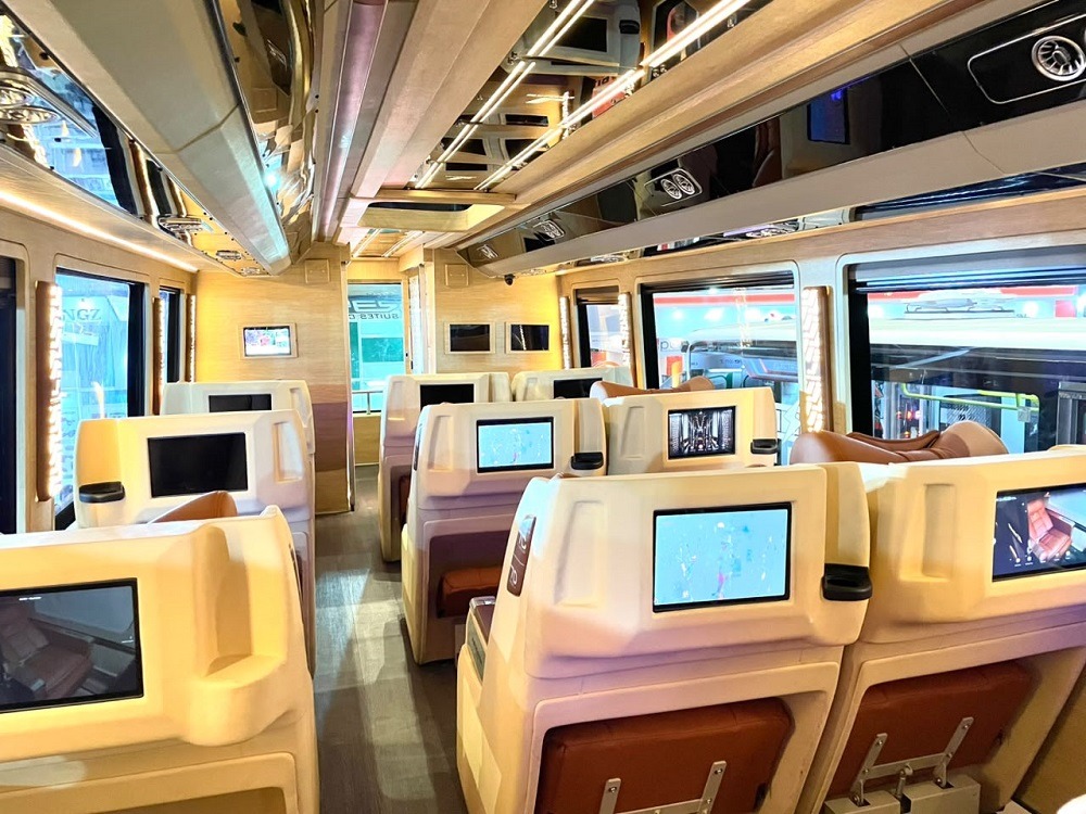 Juragan99 Trans Unveils Luxury Rolling Cinema Bus